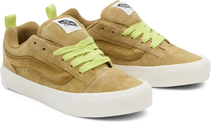 Низкие кроссовки Vans Knu Skool, зеленый