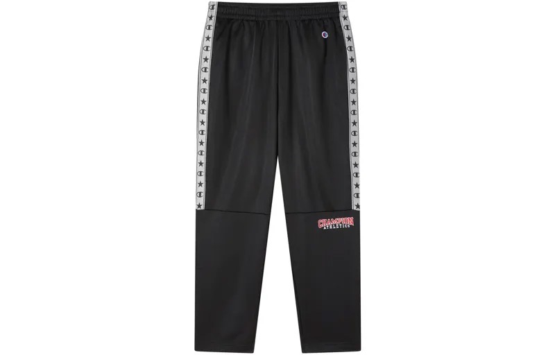 Трикотажные спортивные штаны унисекс Champion, цвет Black