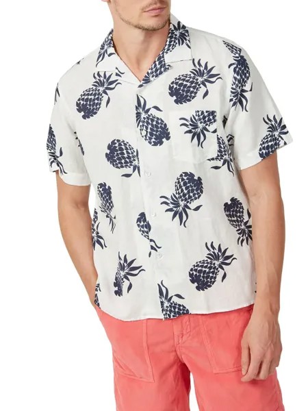 Рубашка из льна и хлопка Palm Pineapple Hartford