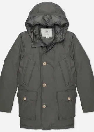Мужская куртка парка Woolrich Arctic, цвет серый, размер M