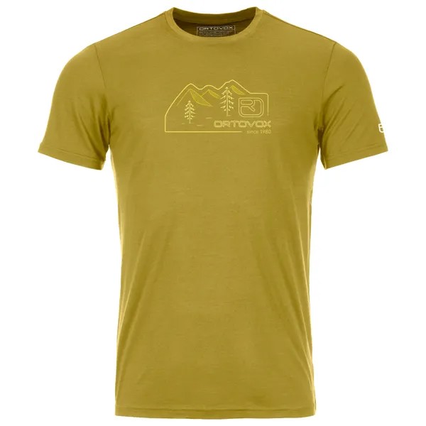 Рубашка из мериноса Ortovox 150 Cool Vintage Badge T Shirt, цвет Sweet Alison