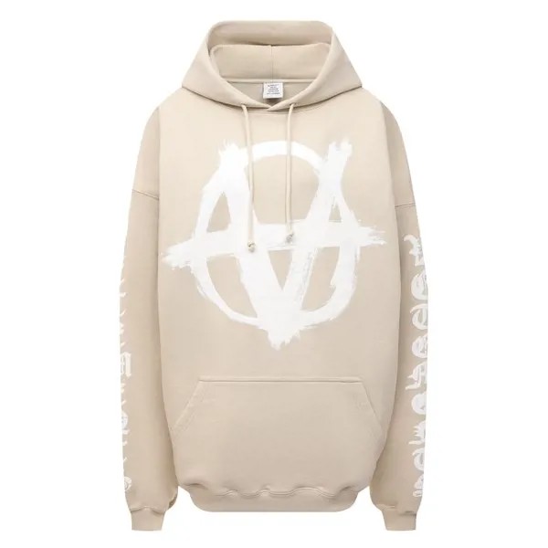 Хлопковое худи VETEMENTS