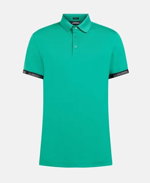Функциональная рубашка-поло J.Lindeberg, зеленый