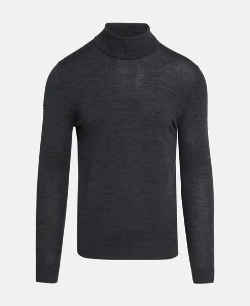 Джемпер из мериносовой шерсти Superdry, антрацит