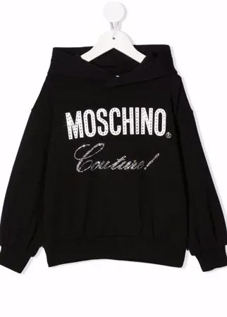 Moschino Kids худи с логотипом