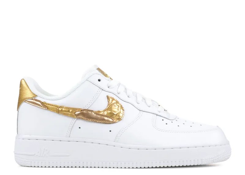 Кроссовки Nike Cr7 X Air Force 1 Low 'Golden Patchwork', белый