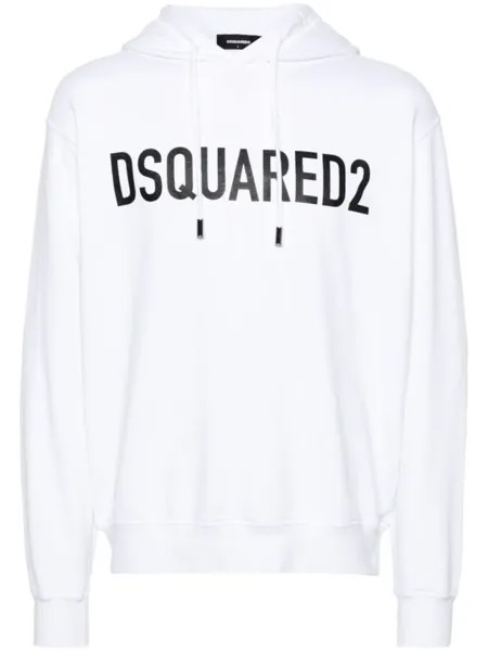 Dsquared2 худи с логотипом, белый