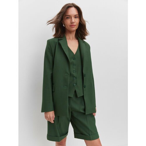 Пиджак TO BE ONE, размер 46, зеленый