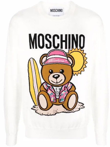 Moschino свитер Teddy Bear
