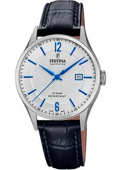 Fashion наручные  мужские часы Festina F20007.2. Коллекция Swiss Made