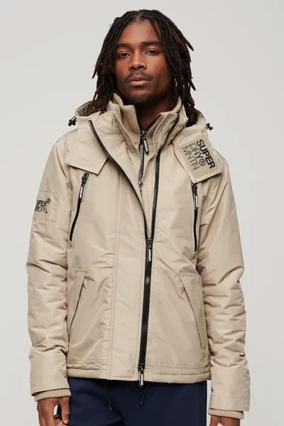 Зимняя куртка Mountain Windcheater Superdry, коричневый