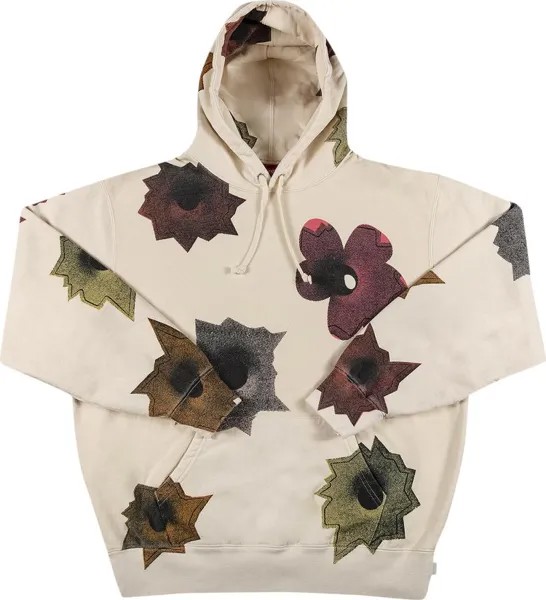 Толстовка Supreme x Nate Lowman Hooded Sweatshirt 'Natural', кремовый