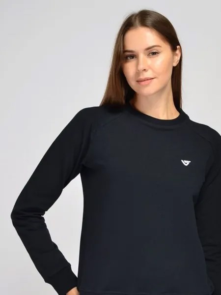Свитшот женский Viserdi 3185 черный 52 RU