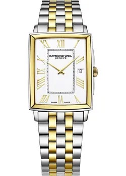 Швейцарские наручные  мужские часы Raymond weil 5425-STP-00308. Коллекция Toccata
