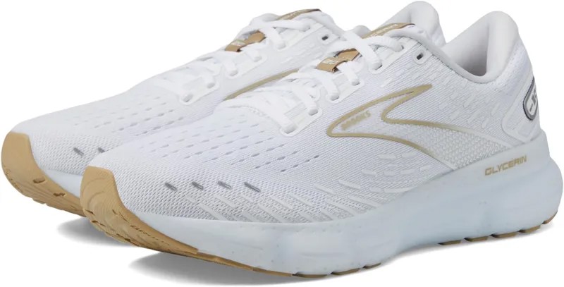 Кроссовки Glycerin 20 Brooks, цвет White/Khaki