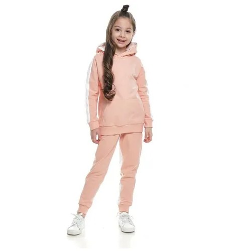 Спортивный костюм для девочки Mini Maxi, модель 7607, цвет кремовый, размер 110