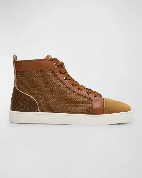 Мужские высокие кеды Louis Orlato Christian Louboutin, цвет Rhea