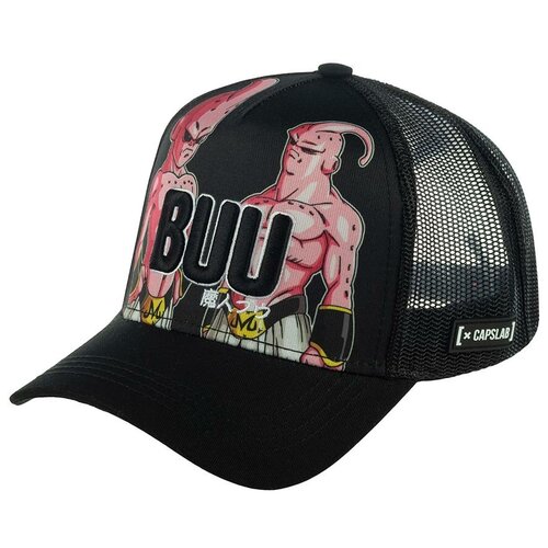 Бейсболка CAPSLAB арт. CL/DBZ4/1/BUU2 Dragon Ball Majin Buu (серый / розовый), размер UNI