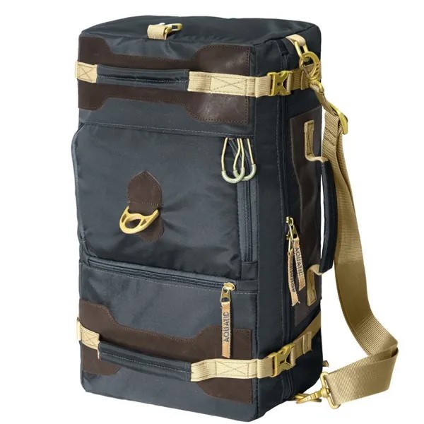 Дорожная сумка мужская AQUATIC С-27, темно-серая, 50х30х20 см