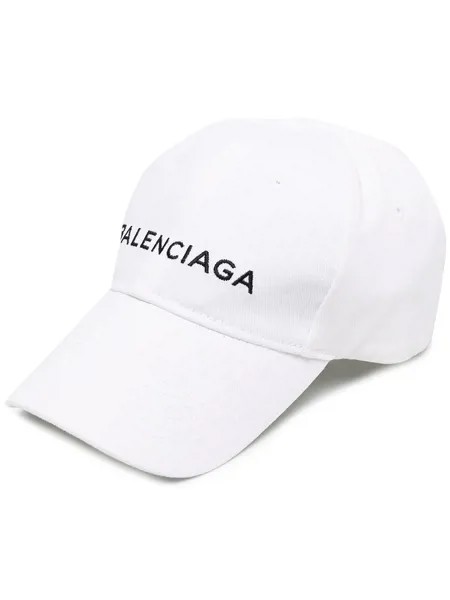 BALENCIAGA бейсболка с вышитым логотипом