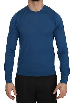 DOLCE - GABBANA Свитер, синий кашемировый пуловер с круглым вырезом IT44 / US34/ XS Рекомендуемая розничная цена 770 долларов США