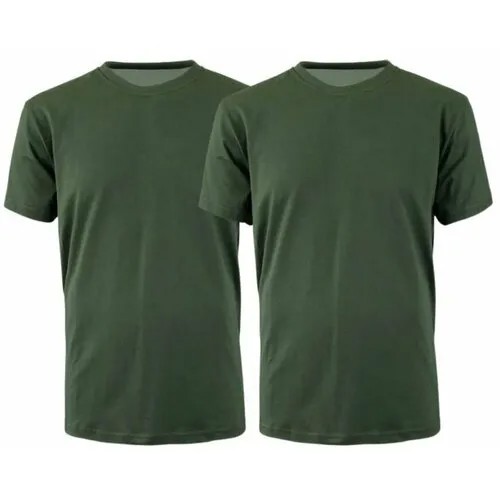Комплект мужских армейских футболок, 2 шт, олива