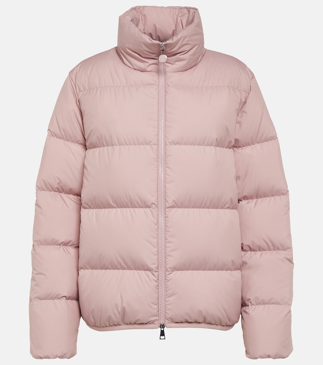 Пуховик Abbadia Moncler, розовый