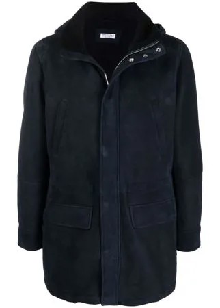 Brunello Cucinelli пальто с капюшоном