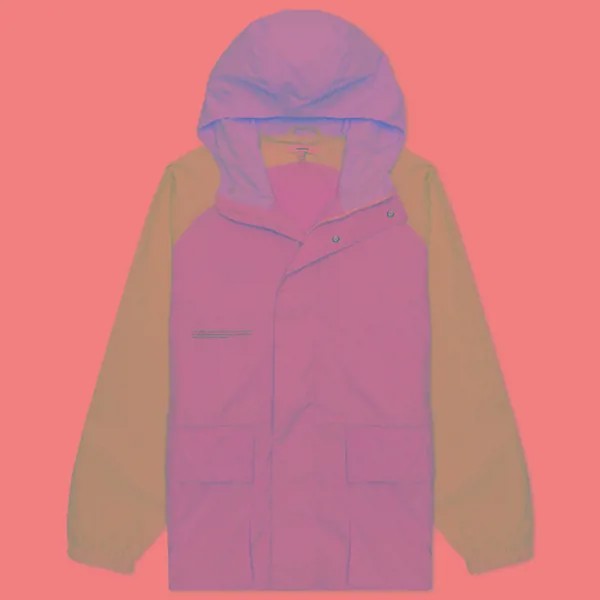Мужская куртка ветровка PANGAIA Recycled Nylon Color Block бежевый, Размер XS