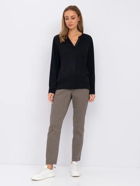Лонгслив женский Gerry Weber 870006-44106-80890 синий 34
