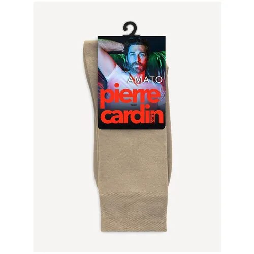 Носки Pierre Cardin, размер 3 (39-41), бежевый