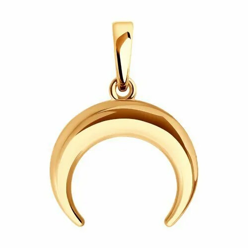 Подвеска GOLD CENTER, красное золото, 585 проба