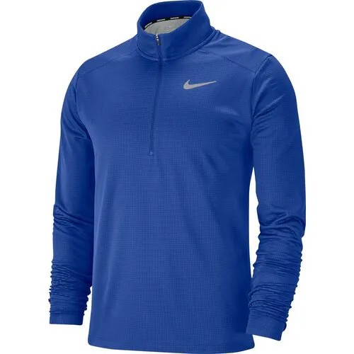 Лонгслив NIKE, размер M, синий