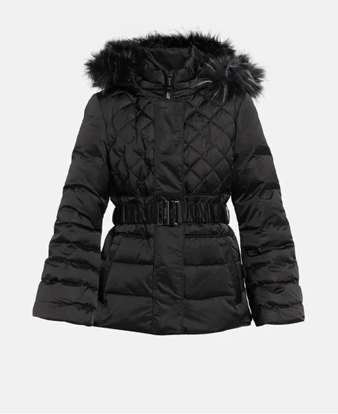 Мягкий пуховик Guess, черный
