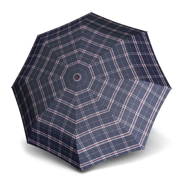 Зонт мужской Knirps T.201 Medium Duomatic check navy