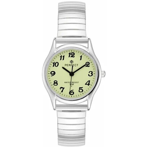 Perfect часы наручные, кварцевые, на батарейке, женские, металлический корпус, кожаный ремень, металлический браслет, с японским механизмом X135-104