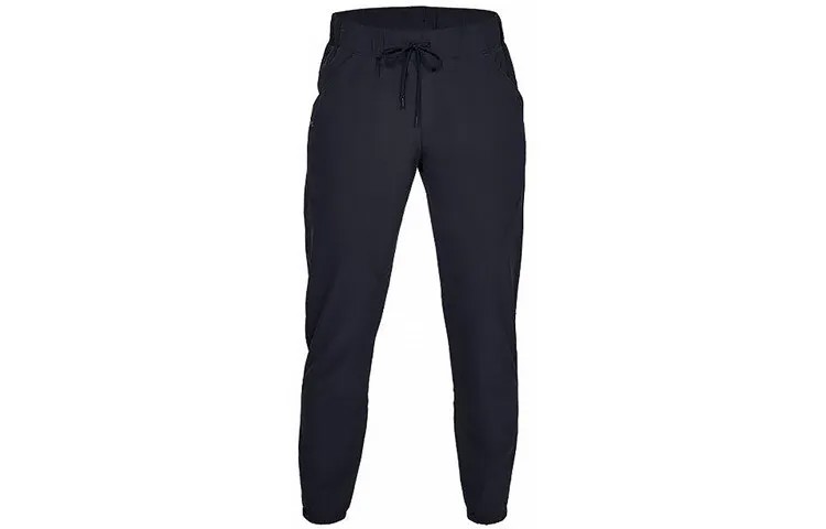 Женские трикотажные спортивные штаны Under Armour, цвет Black