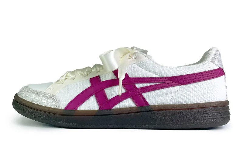 Кроссовки Onitsuka Tiger Advanti Skateboarding Shoes Unisex Low-top Off-white/rose, красный