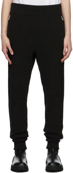 6 Черные вязаные брюки для отдыха Moncler 1017 ALYX 9SM Moncler Genius
