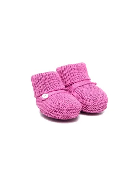 Little Bear chunky knitted slippers