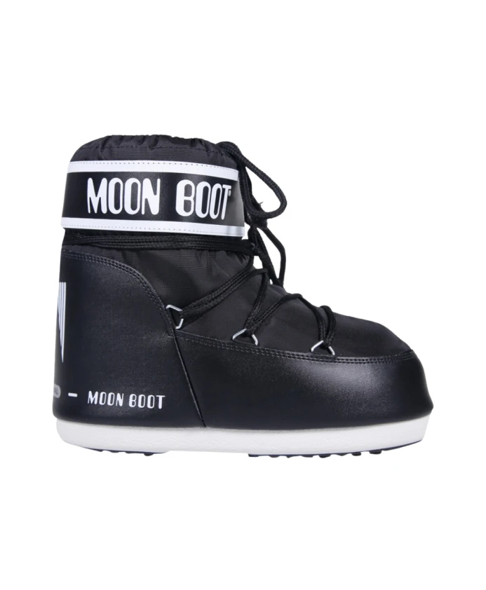 Низкие нейлоновые ботинки Icon Moon Boot, черный