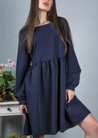 Платье женское (B) STOLNIK S78 (48, Синий)