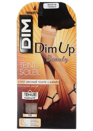 Чулки DIM Dim Up Teint de Soleil 17 den, размер 4, terracotta (коричневый)