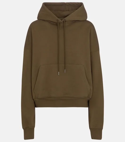 Хлопковая толстовка с капюшоном Wardrobe.Nyc, зеленый
