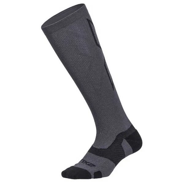 Носки 2XU Vectr Light Cushion 30- long 37 cm, серый