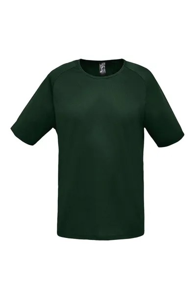 Спортивная футболка с короткими рукавами SOL'S, зеленый