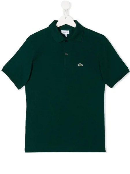 Lacoste Kids рубашка-поло с логотипом