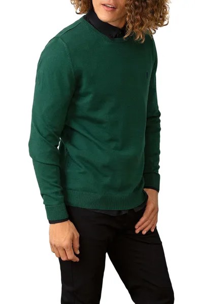 Джемпер мужской U.S. POLO Assn. G081SZ0TK0Ernesto зеленый XL