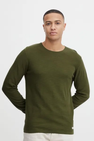Пуловер BLEND Strick BH 20715134, зеленый