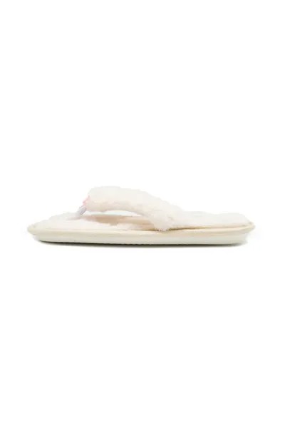 Тапочки женские Smile of Milady 148-302 белые 36-37 RU